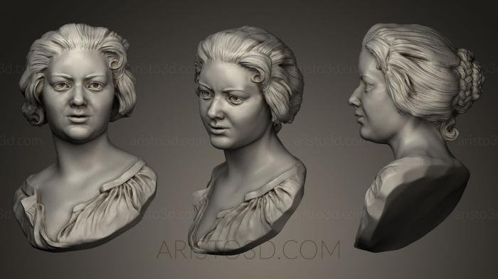 Busts and heads antique and historical (BUSTA_0004) 3D model for CNC machine